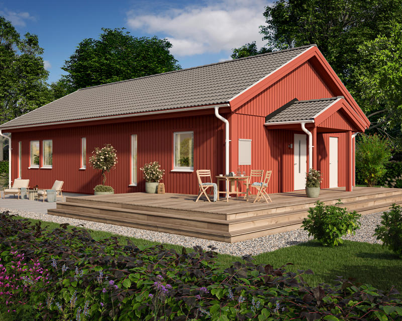 Frida gavelställd husmodell