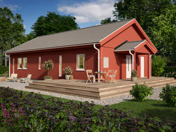 Frida gavelställd husmodell