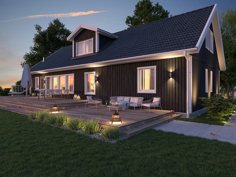 Villa Edvard 1,5-planshus